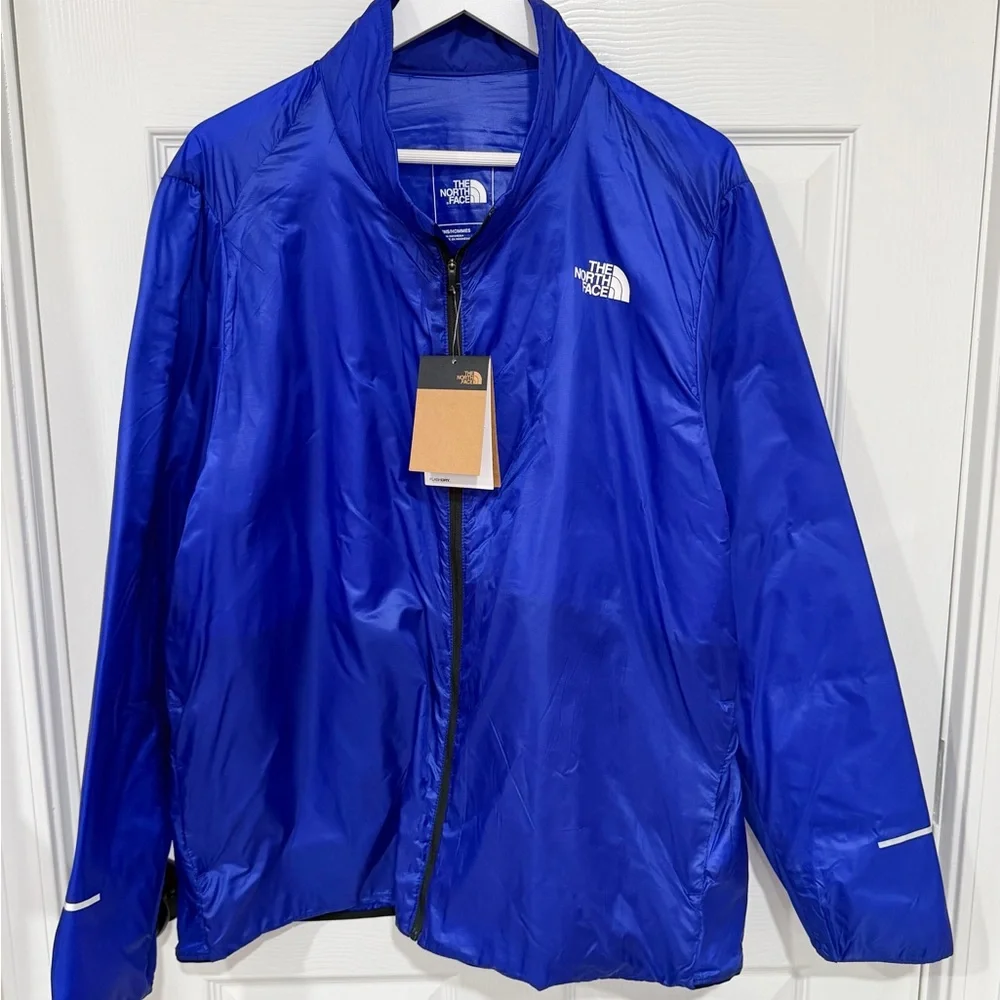 NWT Men North Face Blue Lightweight Windbreaker Athletic Outdoor XXL Jacket